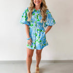 Perry Green Mini Dress