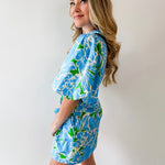 Perry Green Mini Dress