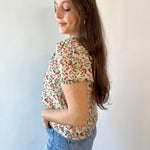 Picnic Moments Cherry Blouse