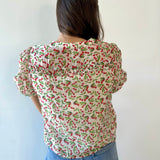 Picnic Moments Cherry Blouse