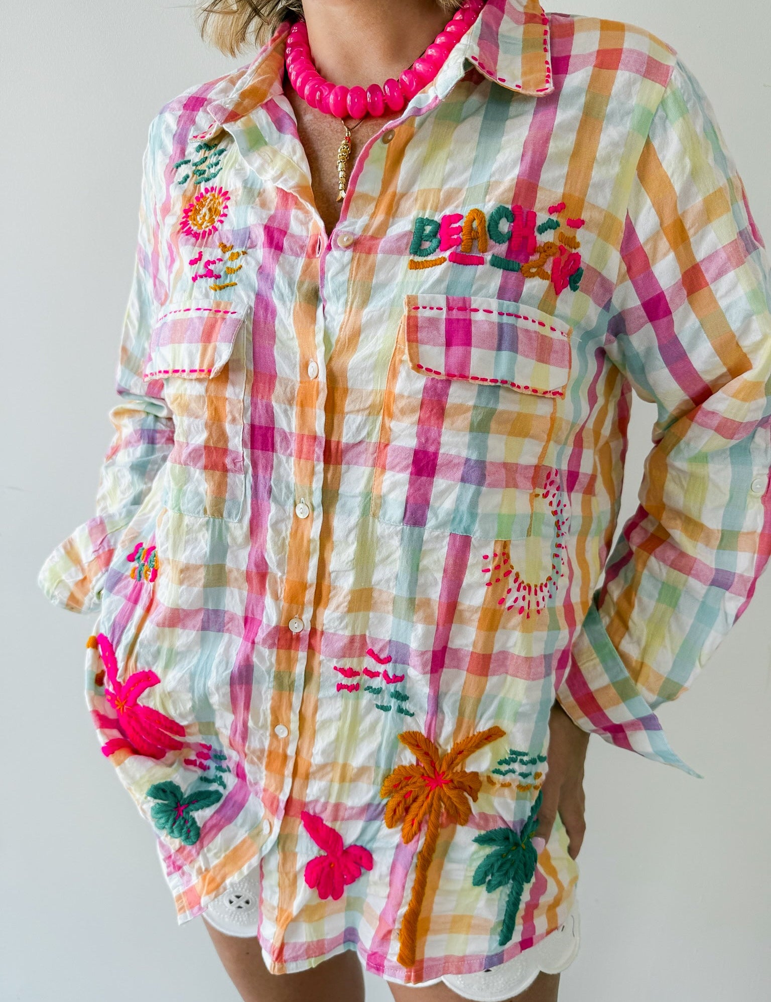 Pink Multi Top
