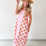 Pink Printed Dress