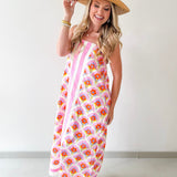 Pink Printed Dress