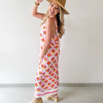 Pink Printed Dress