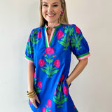 Pink Statement Earrings