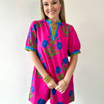 Pink Statement Earrings