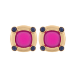 Pink Statement Earrings