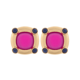 Pink Statement Earrings