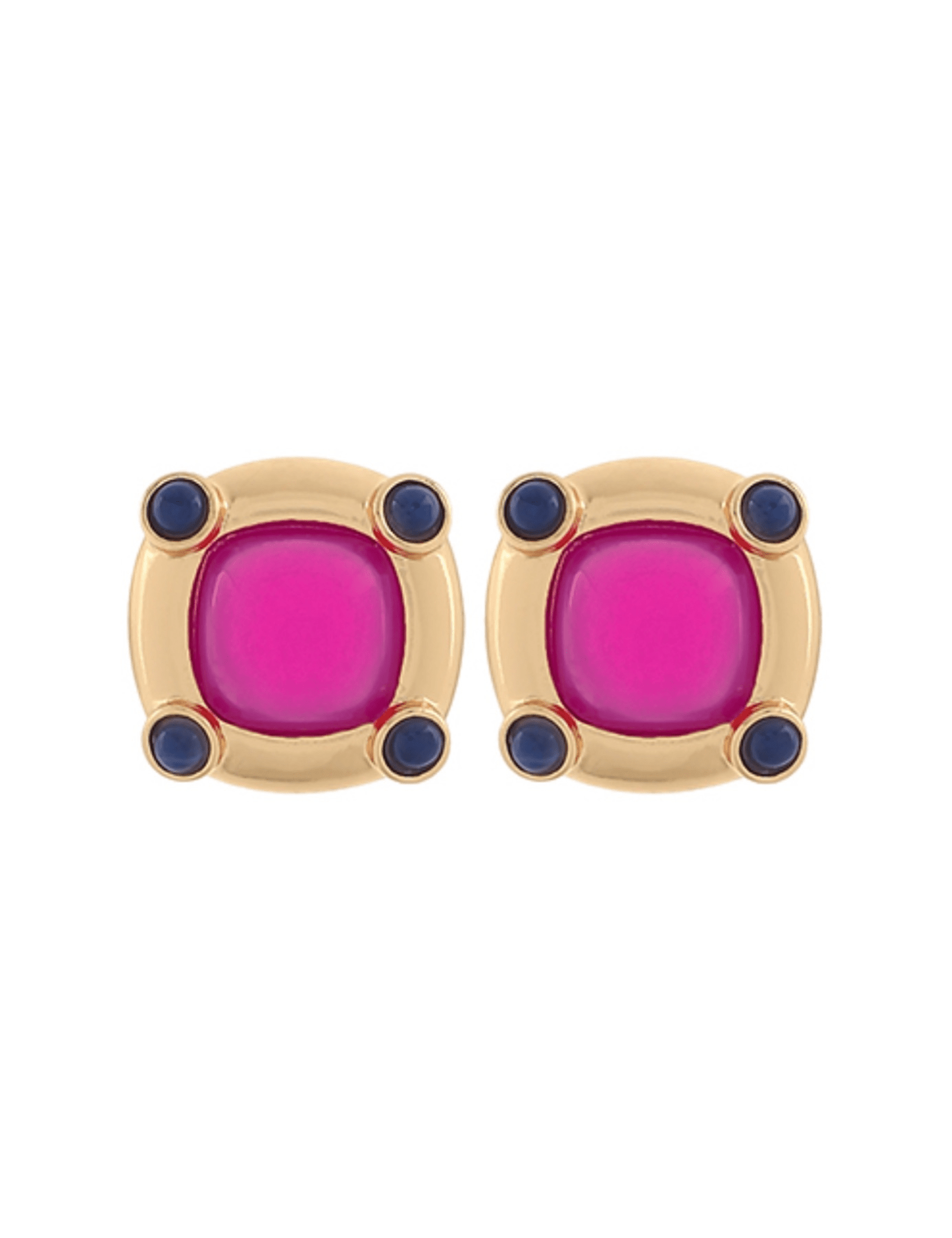 Pink Statement Earrings