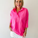 Placket Tunic Top