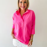 Placket Tunic Top