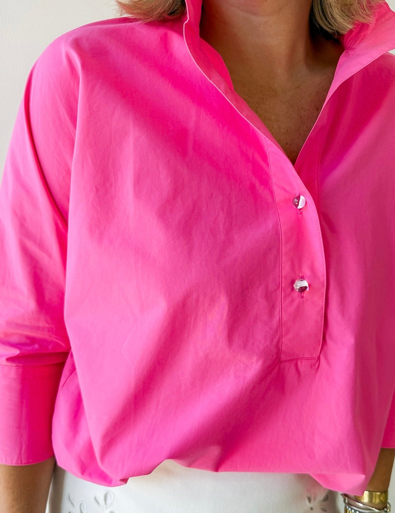 Placket Tunic Top