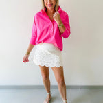 Placket Tunic Top