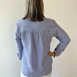 Plaid Button down Top