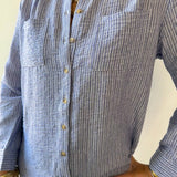 Plaid Button down Top