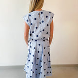 Polka Bubble Crop Top and Skirt Set