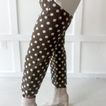 Polka Dot Jeans- Brownie