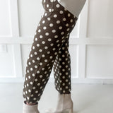 Polka Dot Jeans- Brownie