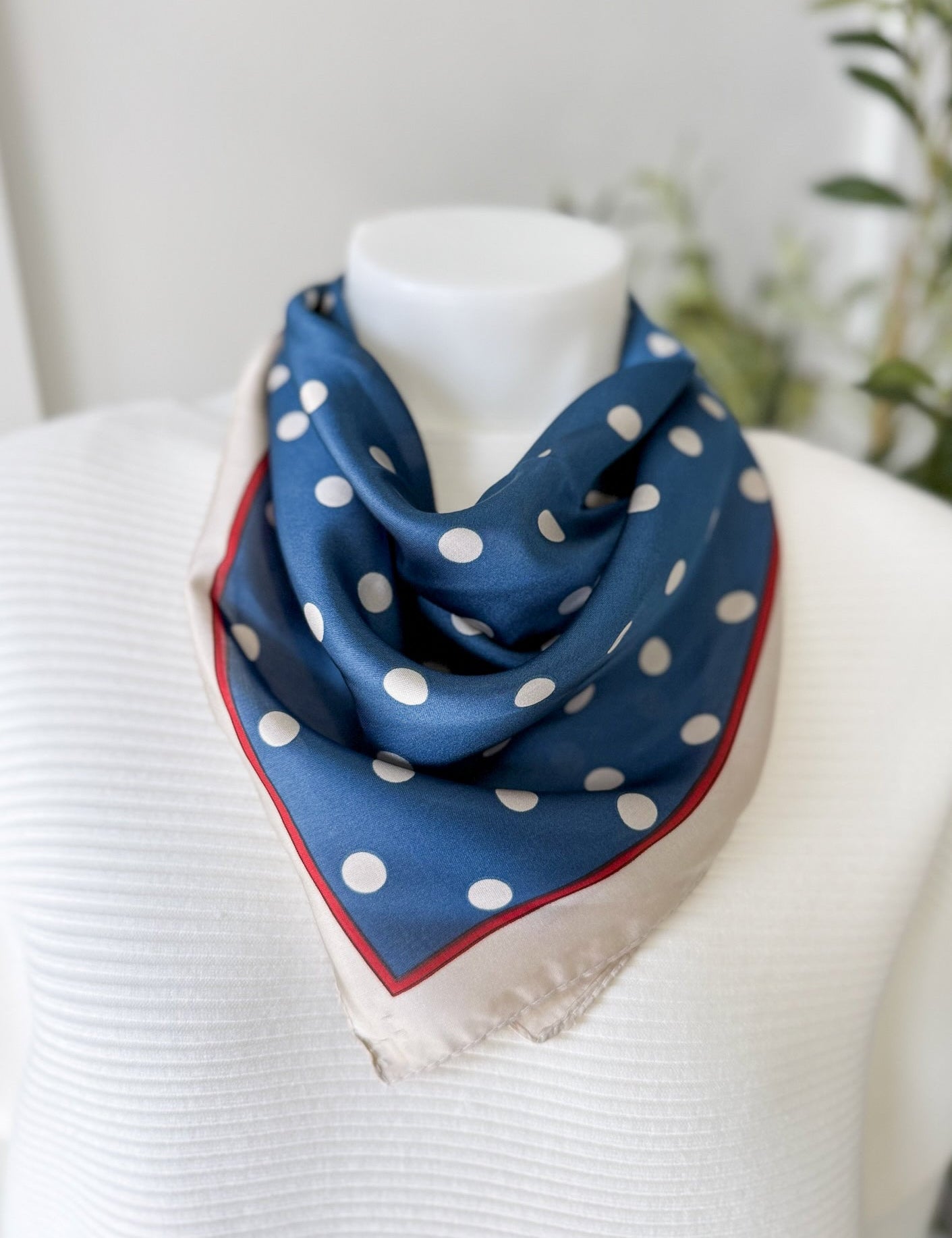 Polka Dot Scarf