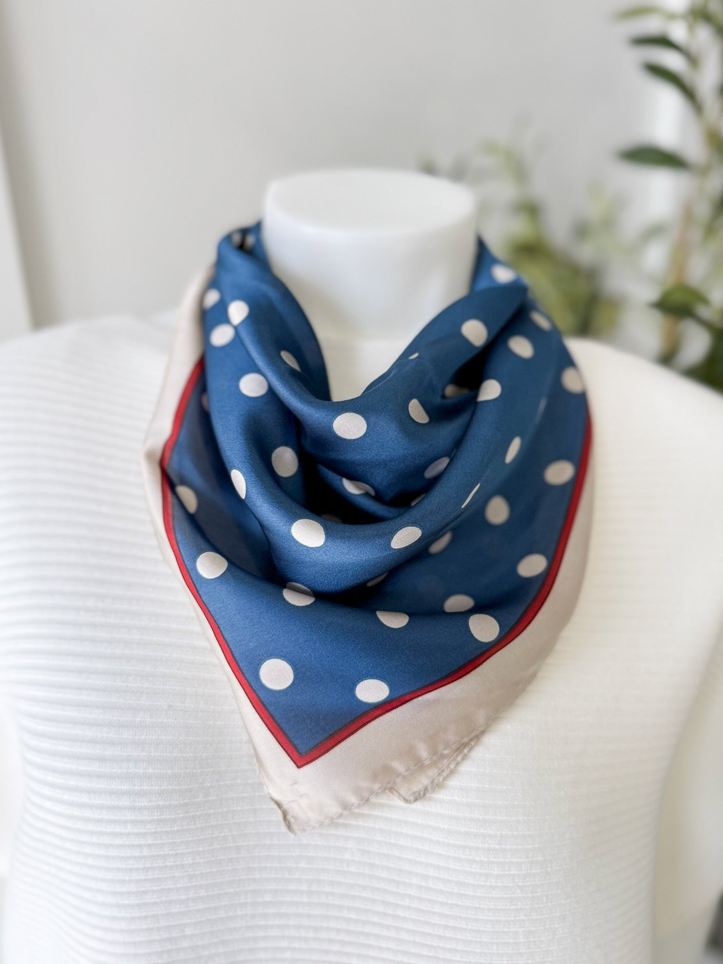 Polka Dot Scarf