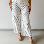 Polka Dot Wide Leg Pant