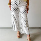 Polka Dot Wide Leg Pant