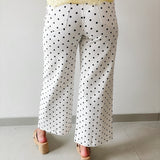 Polka Dot Wide Leg Pant
