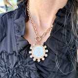 Queen Elizabeth Coin Necklace