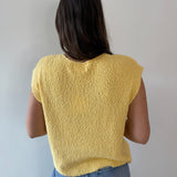 Relaxed Fit Slub Knit Top