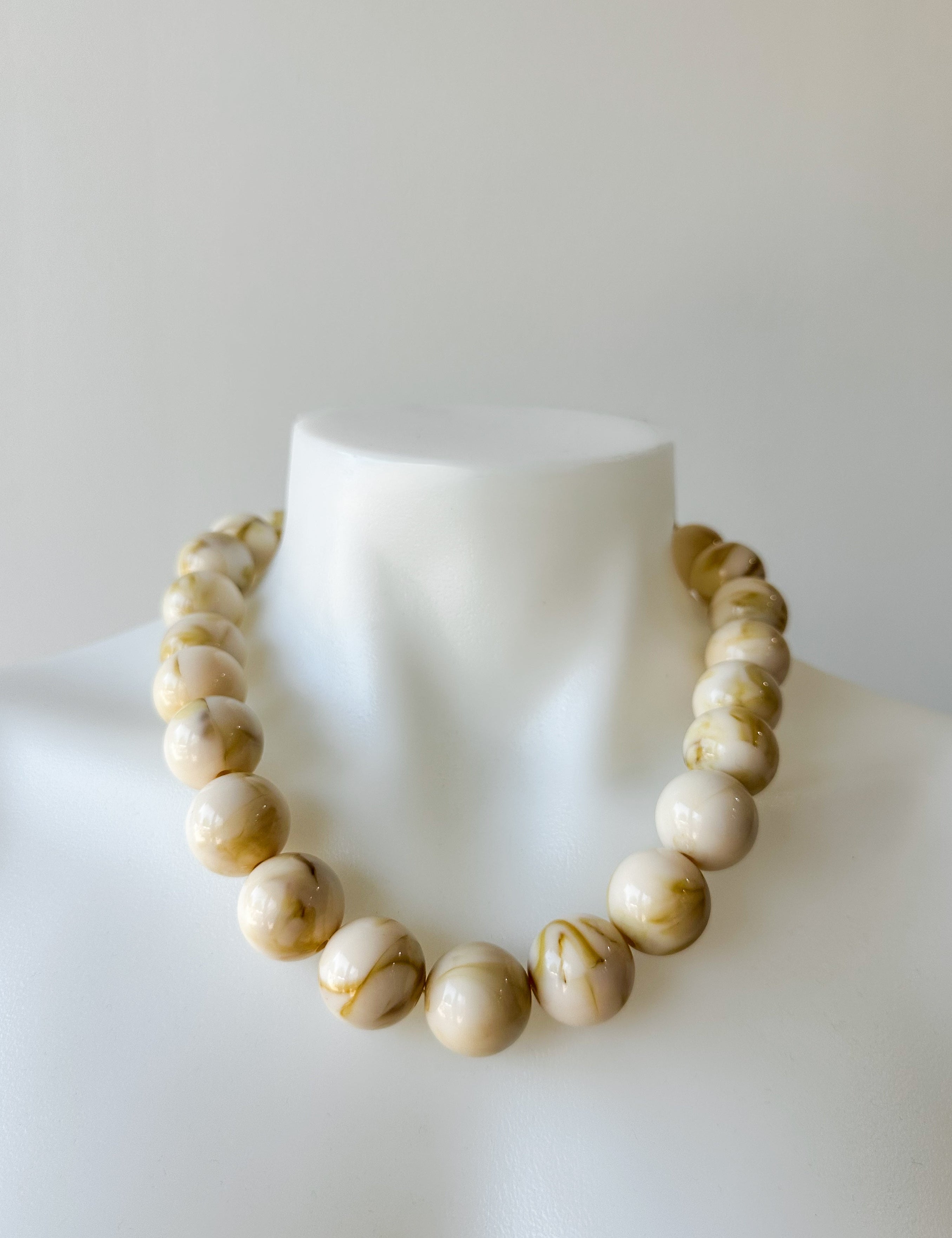 Resin Beaded Necklace
