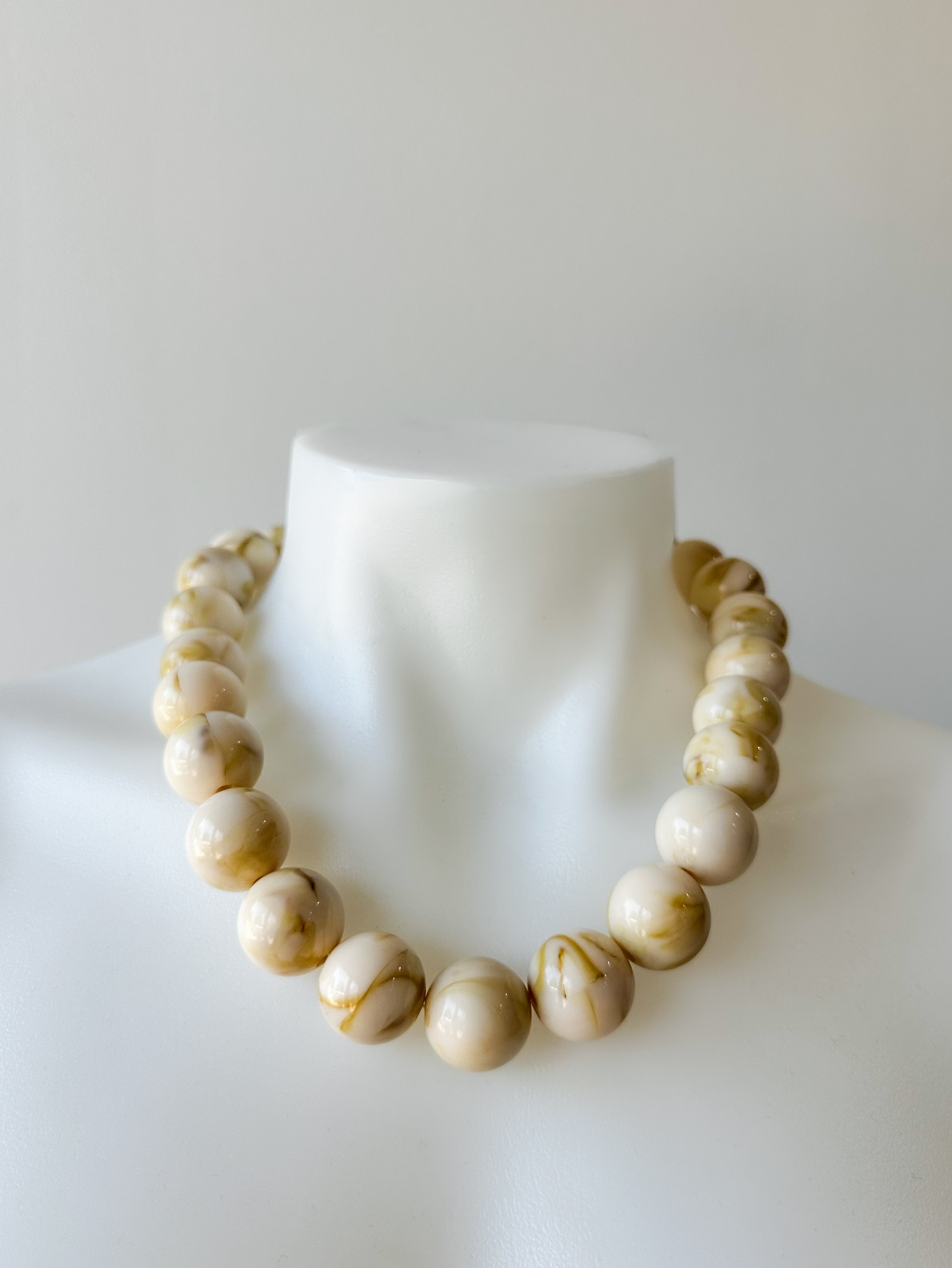 Resin Beaded Necklace