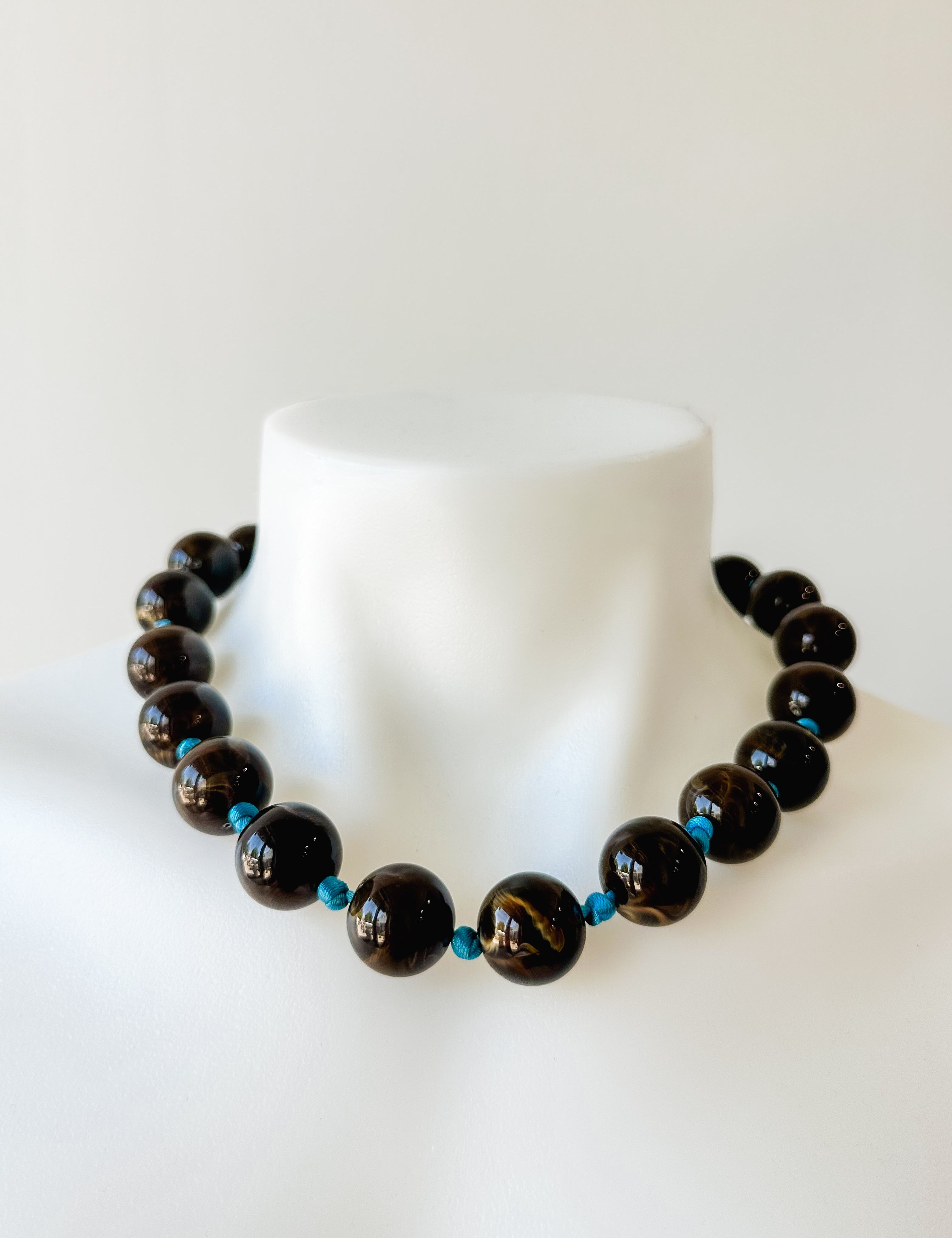 Resin Beaded Necklace
