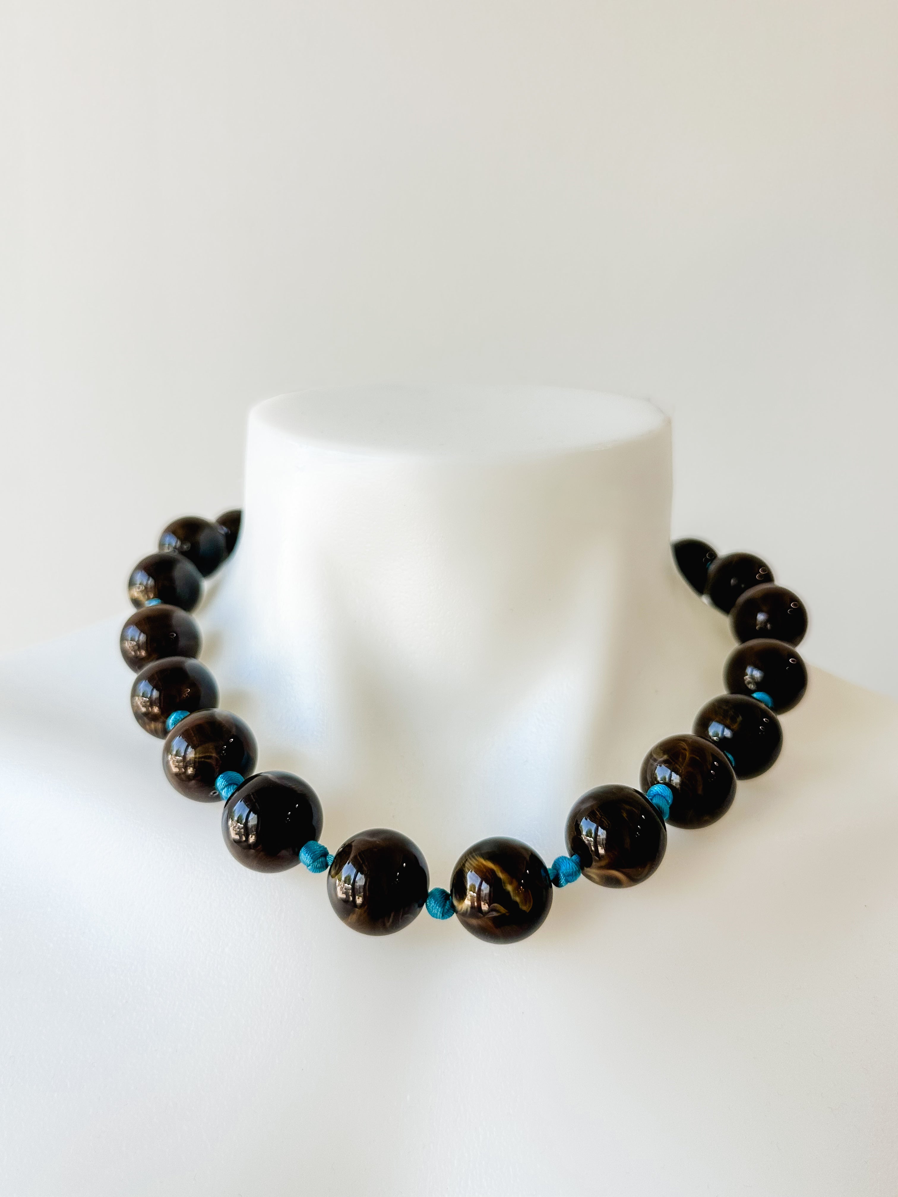 Resin Beaded Necklace