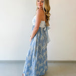 Resort Mood Palm Maxi Dress