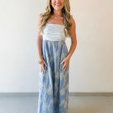 Resort Mood Palm Maxi Dress