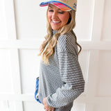 Reversible Sweater - Grey/White