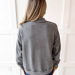 Reversible Sweater - Grey/White