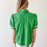 Ric - Rac Trim Accent Solid Top