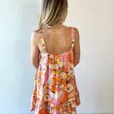 Ric Rac Trim Linen Square Dress