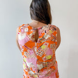 Ric Rac Trim Linen Top