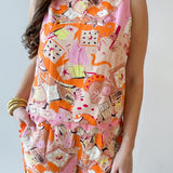 Ric Rac Trim Linen Top