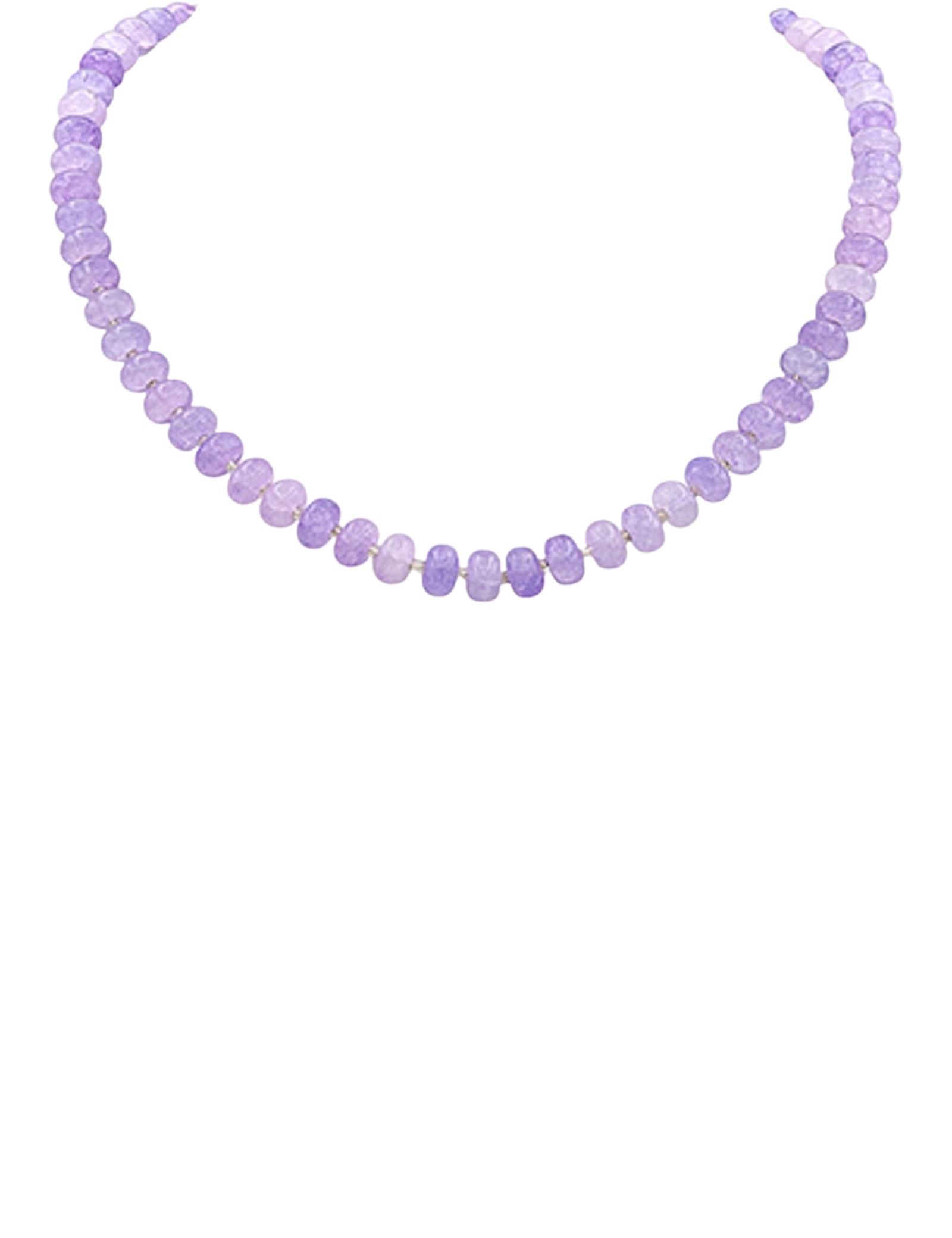 Rondell Stone Necklace