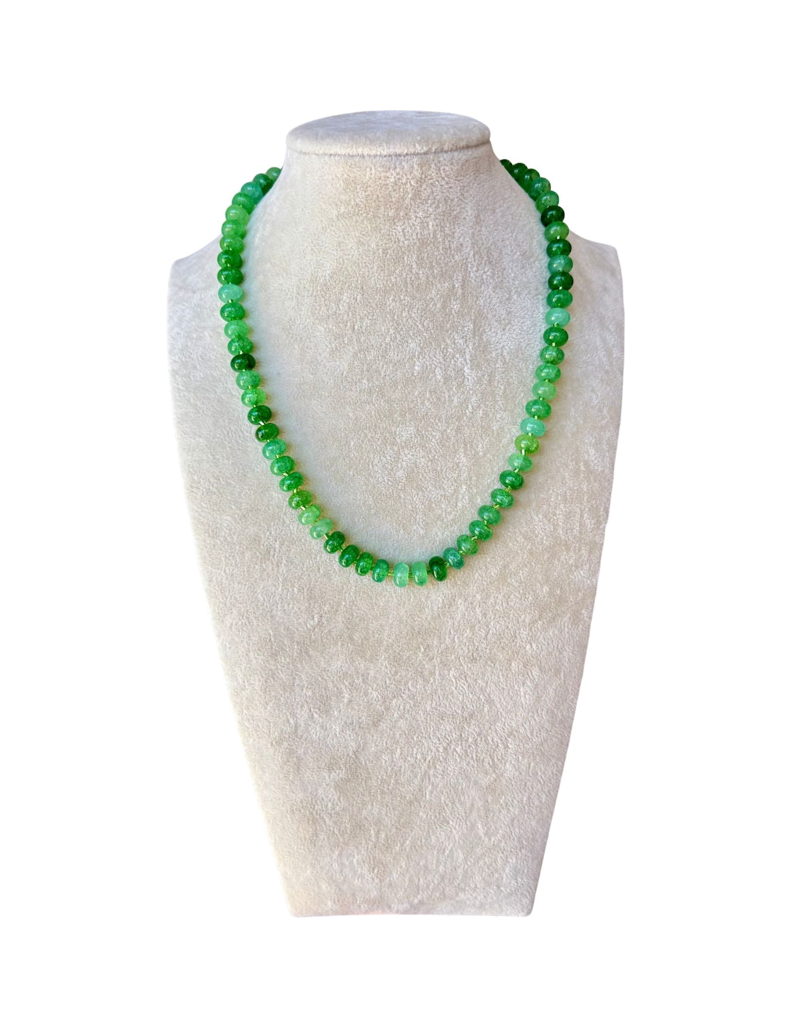 Rondell Stone Necklace