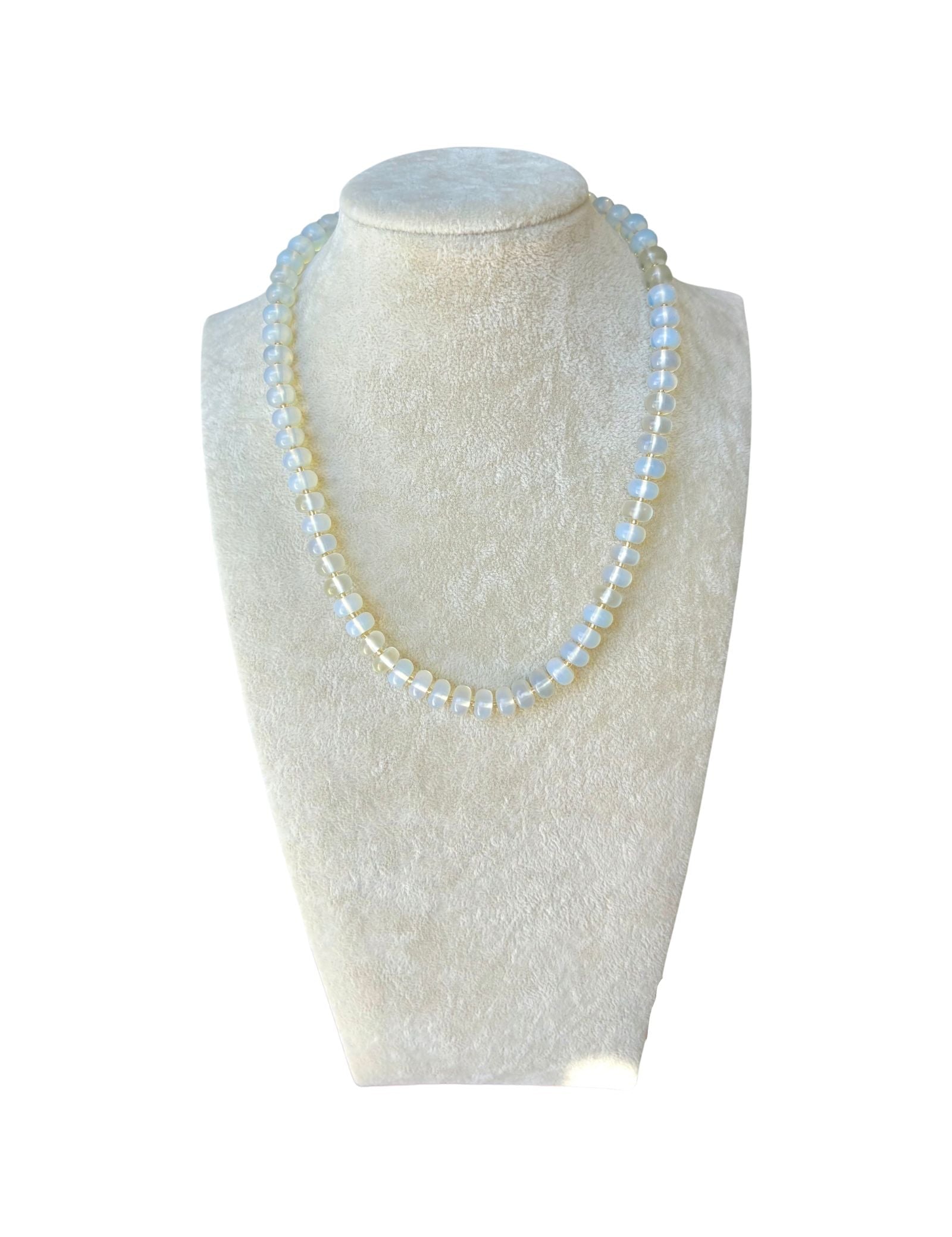 Rondell Stone Necklace