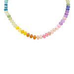 Rondell Stone Necklace