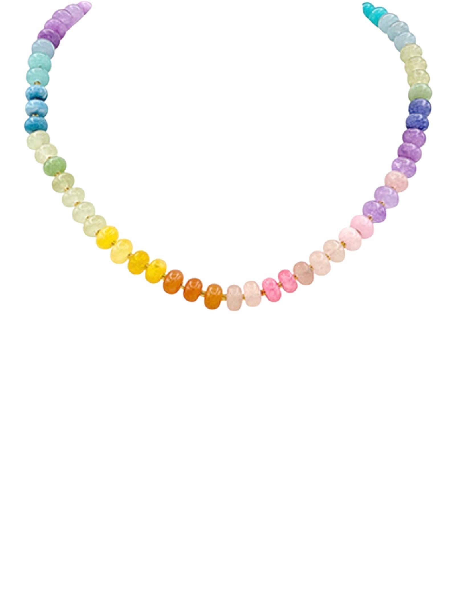 Rondell Stone Necklace