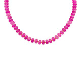 Rondell Stone Necklace