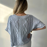 Round Neck Knit Sweater top