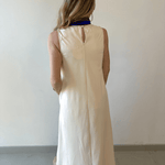 Round neck Sleeveless Maxi Dress