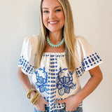 Ruffled Wide Hem Top